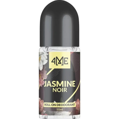 4ME Jasmine Noir Roll-On Deodorant | 50ml | Long-Lasting Freshness & Odor Protection for Women