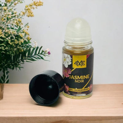 4ME Jasmine Noir Roll-On Deodorant | 50ml | Long-Lasting Freshness & Odor Protection for Women