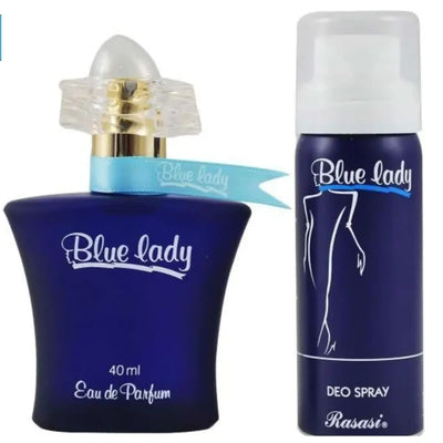 Blue Lady Combo Pack – Sellon Perfume (40ml) & Deo Body Spray (50ml) | Long-Lasting Feminine Fragrance
